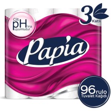 Papia Tuvalet Kağıdı 96 Rulo