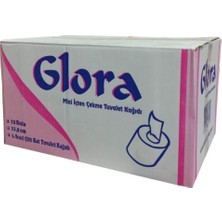 Glora Mini Içten Çekmeli Tuvalet Kağıdı 12 Li Paket 4 kg K.b.