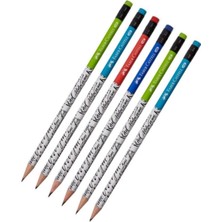 Faber Castell Kurşun Kalem Yuvarlak 6 Adet Caligraphy Kurşun Kalem Hb Kurşun Kalem
