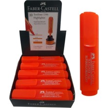 Faber Castell Faber Fosforlu Kalem S.turuncu 10 Lu (5030154615)