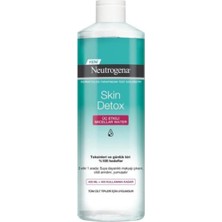Neutrogena Skin Detox Üç Etkili Micellar Water Arındırıcı Su Karma Ciltler İçin 400 ml