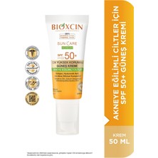 Bioxcin Sun Care  Ye Eğilimli Ciltler Için Güneş Kremi 50 Spf -  , Dry Touch, Mat