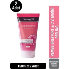 Neutrogena Canlandırıcı Pembe Greyfurt Günlük Peeling Jel 150 ml X2