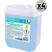 Viking Vp Premium Banyo Armatür Temizleyici 5 L 4 Adet (1 Koli)