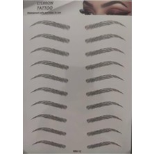 Çeyizci Kaş - Kirpik Bakım Yağı Gerektirmeyen Kaş Dövmesi - MM-012