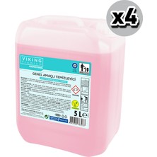 Viking Vp Premium Genel Amaçlı Temizleyici 5 L 4 Adet (1 Koli)