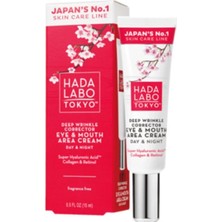 Hada Labo Tokyo Göz ve Ağız Çevresi   Karşıtı Krem 15 ml
