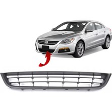 Vassparts Volkswagen Passat cc 2009 - 2012 Tampon Orta Izgarası - 3C8853677