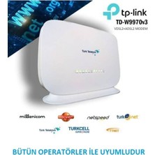 Soysalaks Türk Telekom Modemi TD-W9970 300MBPS Kablosuz USB Vdsl2/adsl/2 Modem Router