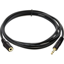 Turkuaz Kulaklık Uzatma Aux Kablo 1.5 Metre