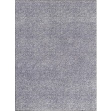 Carpettex Modern Düz Kırçıllı Açık Gri Halı Kaymaz Taban Yıkanabilir