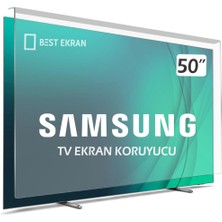 Best Ekran Samsung 50Q67C Tv Ekran Koruyucu - Samsung 50" Inç 125 cm QE50Q67CAUXTK Ekran Koruyucu
