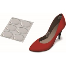 Cmt Ayak   Koruyucu Silikon 6'Li Nokta Silikon Ped