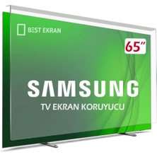 Best Ekran Samsung 65CU8000 Tv Ekran Koruyucu - Samsung 65" Inç Ekran Koruyucu UE65CU8000UXTK