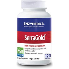 Enzymedica Serragold Serrapeptase Vegan 120 Vegetarian Kapsül