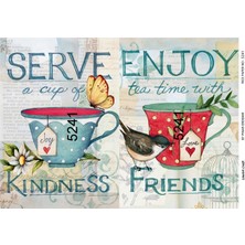 Lineart Pirinç Dekopaj Kağıdı LA-5241