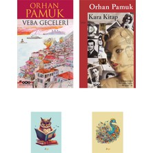 Orhan Pamuk Romanları - Kara Kitap - Veba Geceleri  -  Defterli Set - Orhan Pamuk