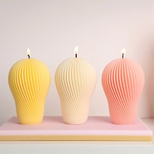 Andela Sipiral Balon Silikon Mum Kalıbı