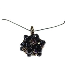 EKS Ticaret Hennadibace Cevşen Kolye Mini El Yapımı Siyah Hayrat Neşriyat