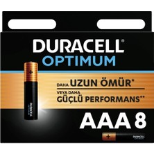 Duracell Optimum Aaa Ince Pil 8'li
