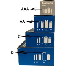 Panasonic Alkalin D Büyük Boy Pil - 2 Adet (Xl Boy)