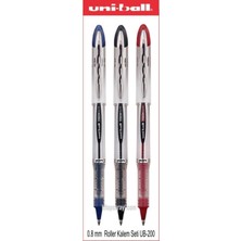 Uni-Ball Uniball Vision Elite 0.8 mm Roller Kalem Seti 3 Adet UB-200