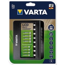 Varta LCD Multi Plus 8li Aa/aaa Pil Şarj Cihazı (Yeni Model)(Pilsiz) Varta