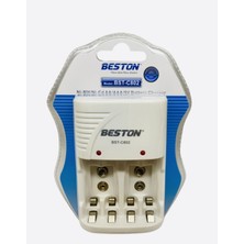 Beston C802 AA/AAA/9V Çoklu Pil Şarj Aleti