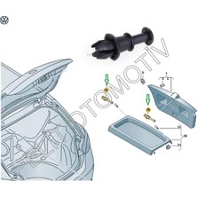 EKS Ticaret Audi A1 Pandizot Askı Ipi Pimi 1M6867574A