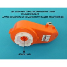 Pilsan 12V 17000 Rpm Ithal Şanzıman Shaft 15 mm
