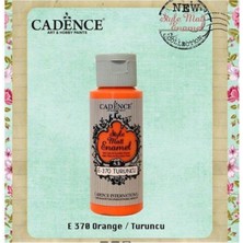 EKS Ticaret Cadence Style Matt Enamel Cam & Porselen Boyası 59 Ml. E-370