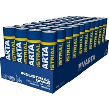 Varta Endüstriyel 40 Adet Aa 4'lü Kalem Pil 1.5V Alkalin