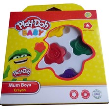 EC Shop Play Doh Baby Bebek Crayon Mum Boya 6 Renk Mahi Max