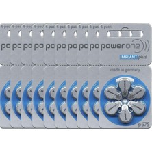 Varta Powerone Implantplus P675 Kulaklık Pili 1,5 V 60 Adet Saat Pili Yüksek Performans