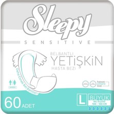 Sleepy 2'li Large Yetişkin Hasta Bezi 30X2 (60 Adet)