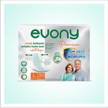 EVONY Belbantlı   Yetişkin Hasta Bezi L Beden 30 Adet