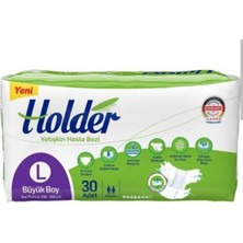 Holder Belbantlı Hasta Altı Bezi Large 30 Lu x 4 Pkt (120 Adet) Holder Bb