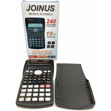Join Us JS-82MS-A Fonksiyonlu Hesap Makinesi 240 Hesaplama Fonksiyonu ve 10+2 Haneli Ekran 6952061900741