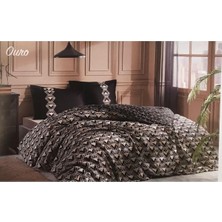 Özdilek Ouro Çift Kişilik Nevresim Takımı Siyah