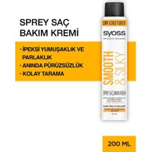 Syoss Smooth & Silky Sprey Saç Bakım Kremi 200 Mll