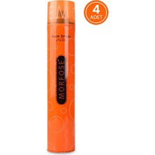 Morfose Saç Spreyi Turuncu 400ML Ultra Sert - Strong 4