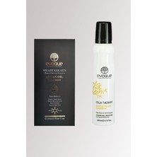 Evoque Smart Keratın Saf ve Organik Argan Yağ 100ML + Milk Therapy Bakım Köpüğü 200ML