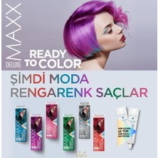 Maxx Deluxe Ready To Color Yarı Kalıcı Saç Boyası - Pembe