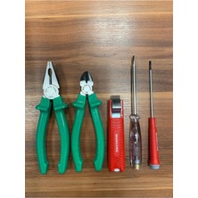 Izeltaş Elta 5 Parça Usta Seti 180 mm Elta Pense 160 mm Elta Yan Keski Set