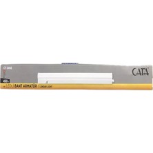 Cata 5W T5 Ledli Anahtarlı Bant Armatür CT2466 Beyaz Işık
