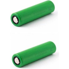 Sony 2 Adet 18650 Vtc6 3.7V 3000 Mah 30 Amper Li-Ion Şarjlı Pil ( Şarj Edilebilir US18650VTC6) Us