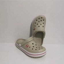 Sibeti Akınal Tam Ortopedik Bay Bayan Bej Crocs Terlik Krem Cross Doktor Hemşire Aşcı Günlük