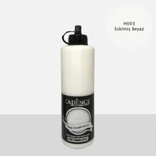 Cadence Hibrit Multisurface Akrilik Boya 500 ml H003 Eskimiş Beyaz
