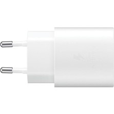 Samsung EP-TA800NWEGWW Type-C 25W Kablosuz Hızlı Şarj Adaptörü - Beyaz