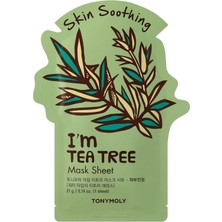Tonymoly Yüz Maskesi I'm Real   Yatıştrıcı Çay Ağ  Cilt Bakımı ( 1 Adet )